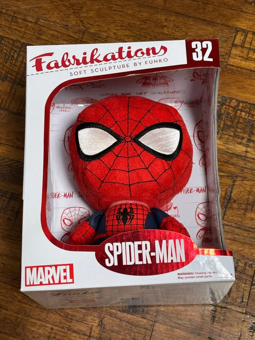Funko Fabrikations Marvel 32 SpiderMan Collector Corps Exclusive PlushStuffedNew